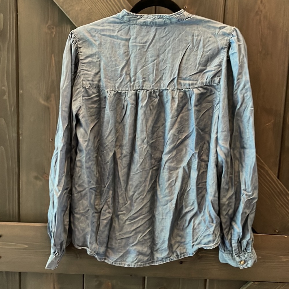Time and tru denim button up - Picture 4 of 4